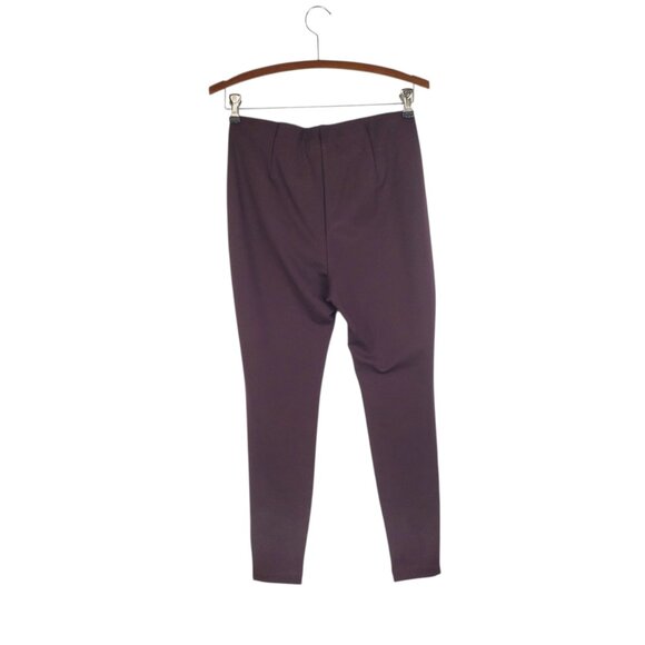 J Jill Ponte Leggings NWT Dark Fig Burgundy Pull On Pants Petite Size SP - Picture 2 of 8